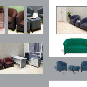 مبلمان اداری کلاسیک F60