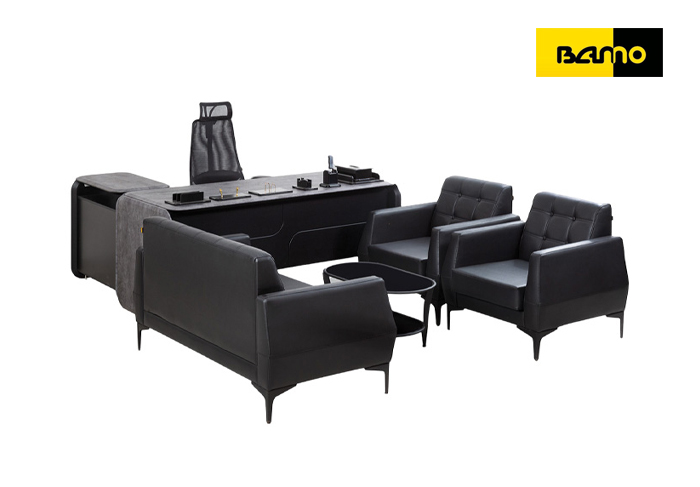 بهترین مواد و متریال برای مبل نیم‌ست اداری: چرم، پارچه یا ترکیبی؟